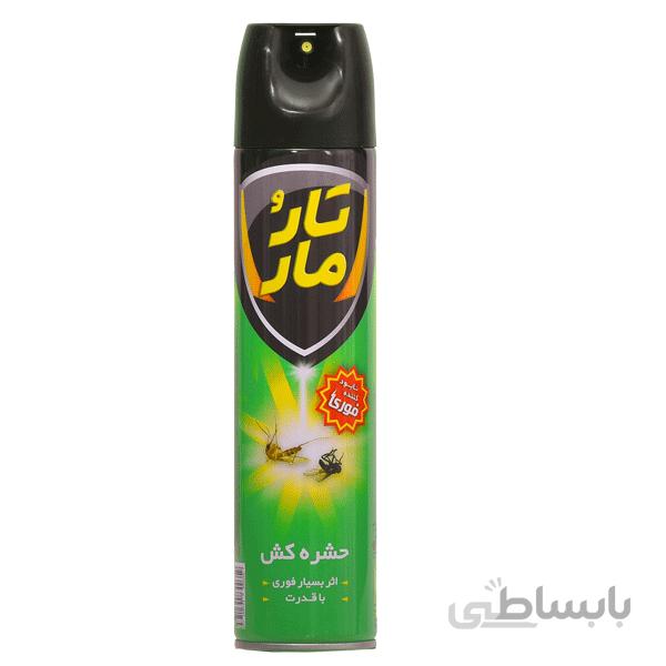 اسپری حشره کش سبز با بو تار و مار - 400 میلی لیتر