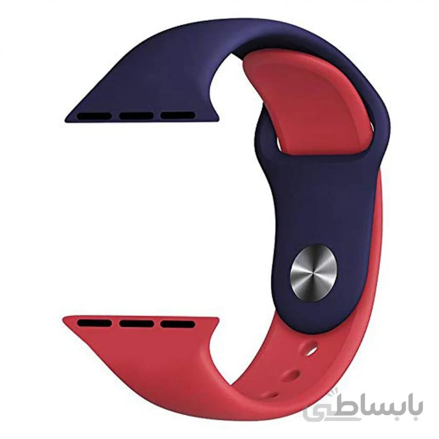 بند اپل واچ مدل Double Silicon مناسب سری 1 تا 6