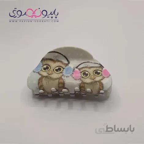 کلیپس مو طرح دو جغد