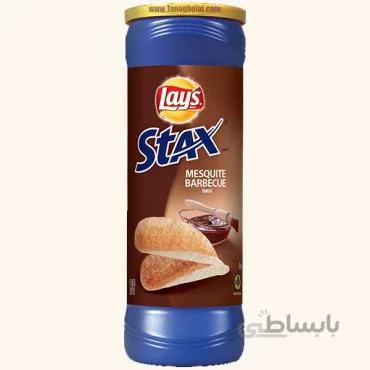 چیپس سیب زمینی بدون گلوتن Lays با طعم باربکیو