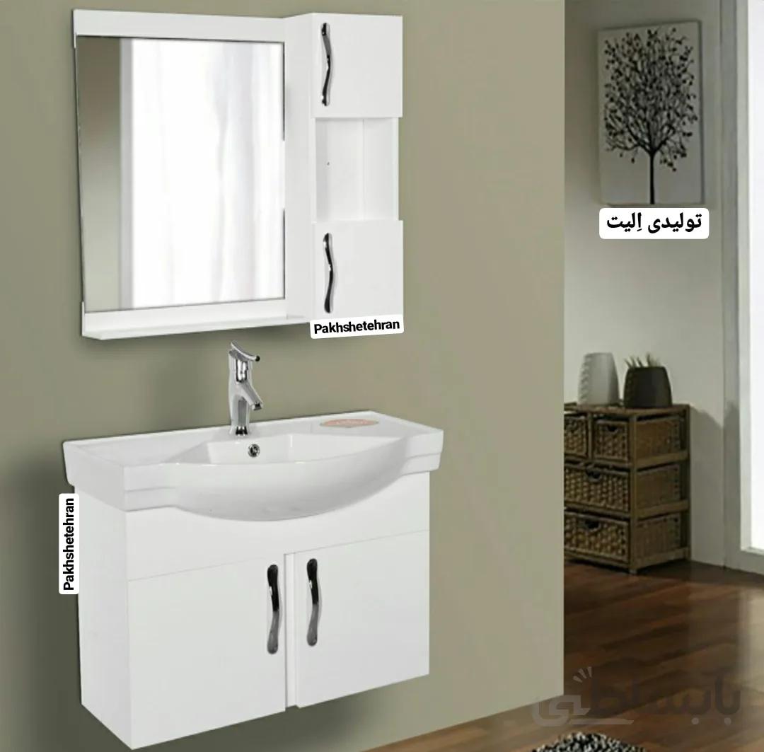 روشویی کابینت دار لیندا دیواری65 سانت ا روشویی کابینت دار لیندا دیواری65 سانت