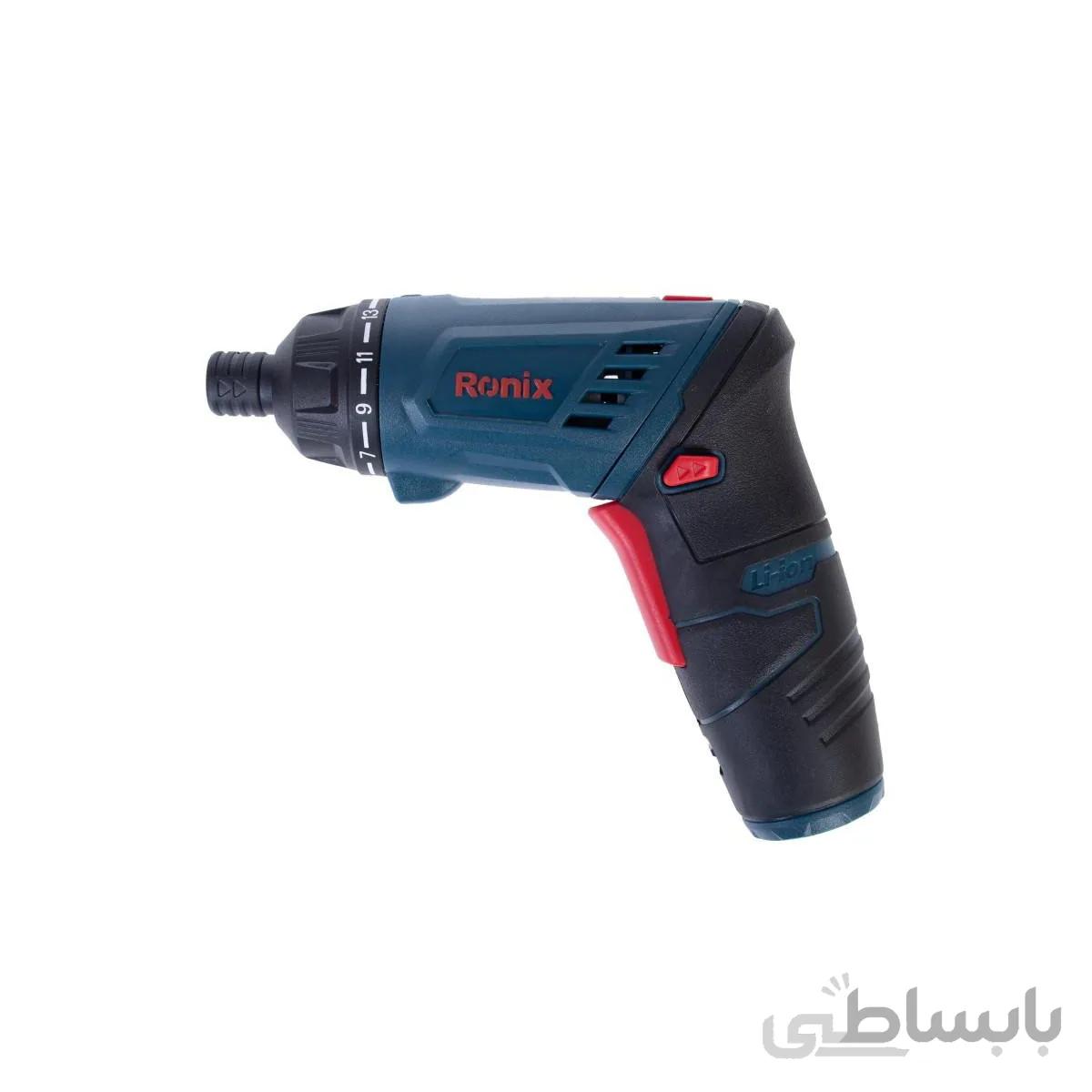 دریل پیچ گوشتی شارژی تاشو رونیکس مدل 8530