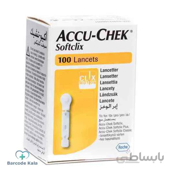 لنست اکیو چک 2 پر بسته 100 عددی | ACCU CHEK Lancets 2 full pack of 100 pieces