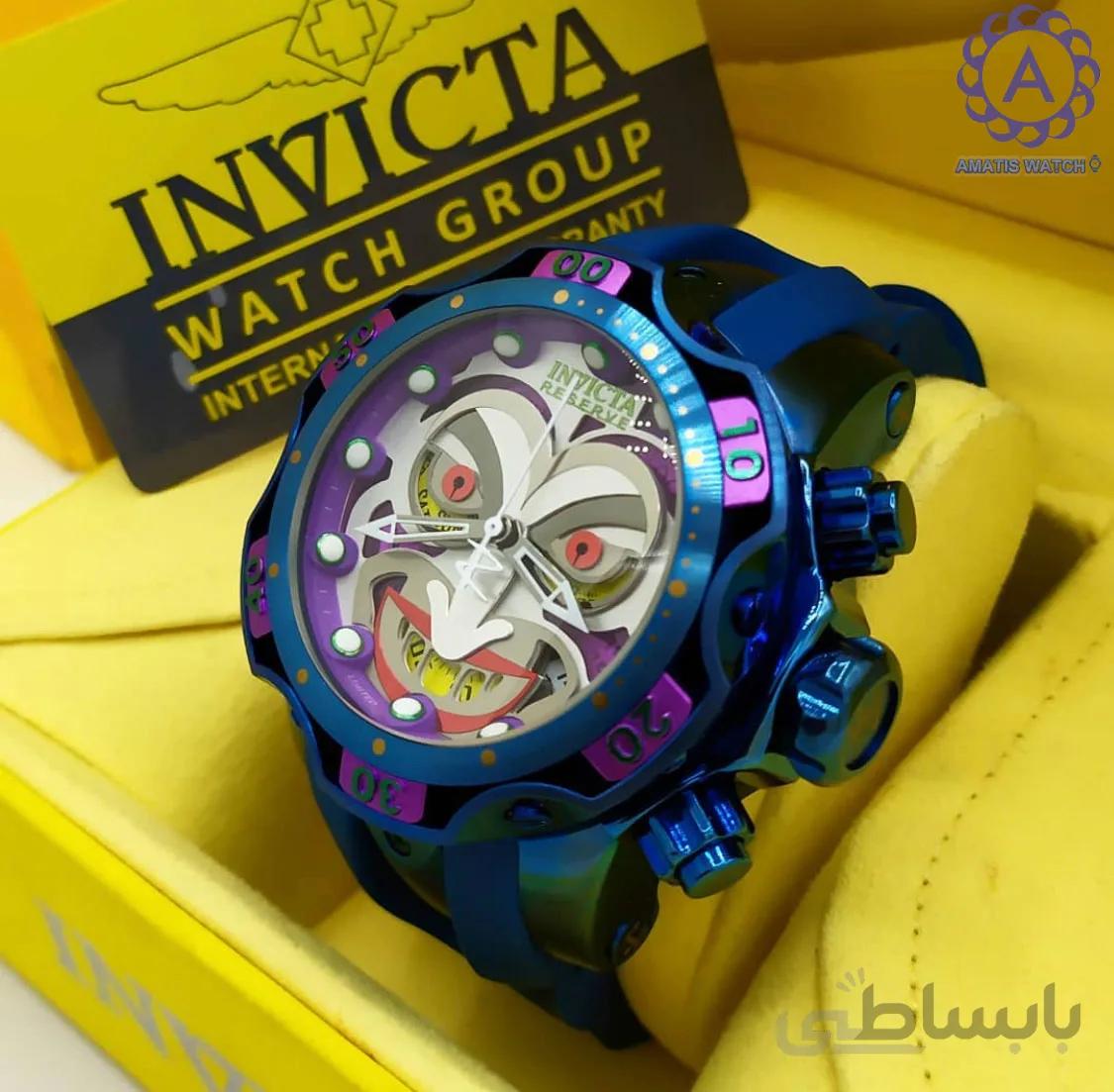 ساعت مچی مردانه اینویکتا مدل Invicta Joker 1230I