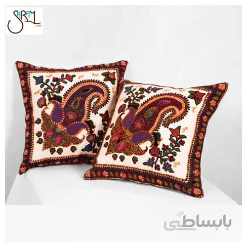 کوسن پته دوزی کرمان مدل 1402