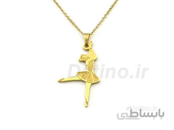 گردنبند زنانه رقص باله-zarrin-n-53