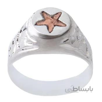 انگشتر نقره مردانه مدل حرز چهارده معصوم کد AM_199