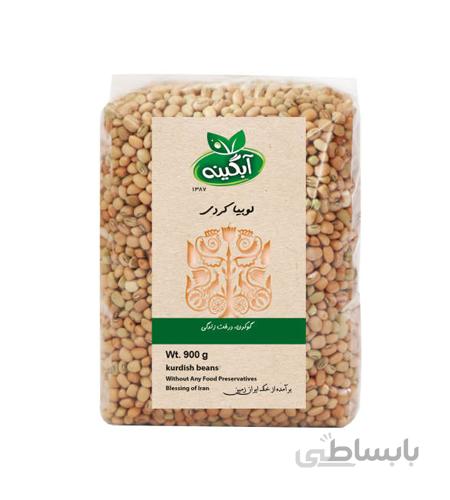 لوبیا کردی آبگینه حجم 900 گرم