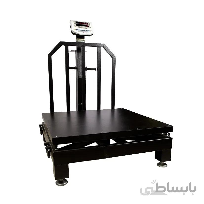 باسکول یک تن محک سینی 100×100 گالوانیزه دیواری ا Mahak Industrial Bascule 13000 100×100