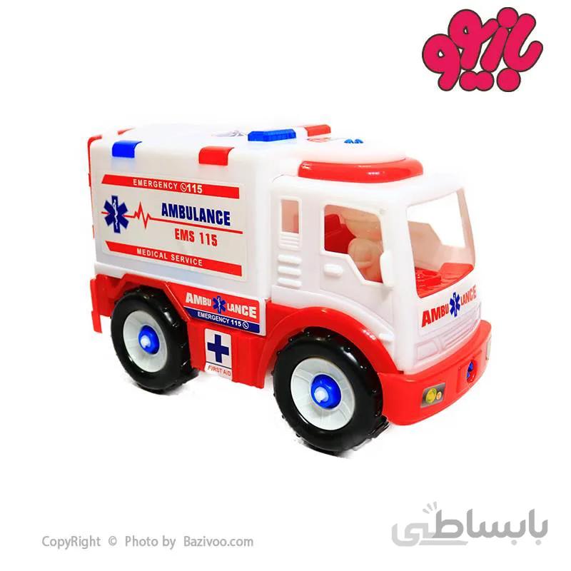 ماشین آمبولانس اورژانس فکری امبولانس