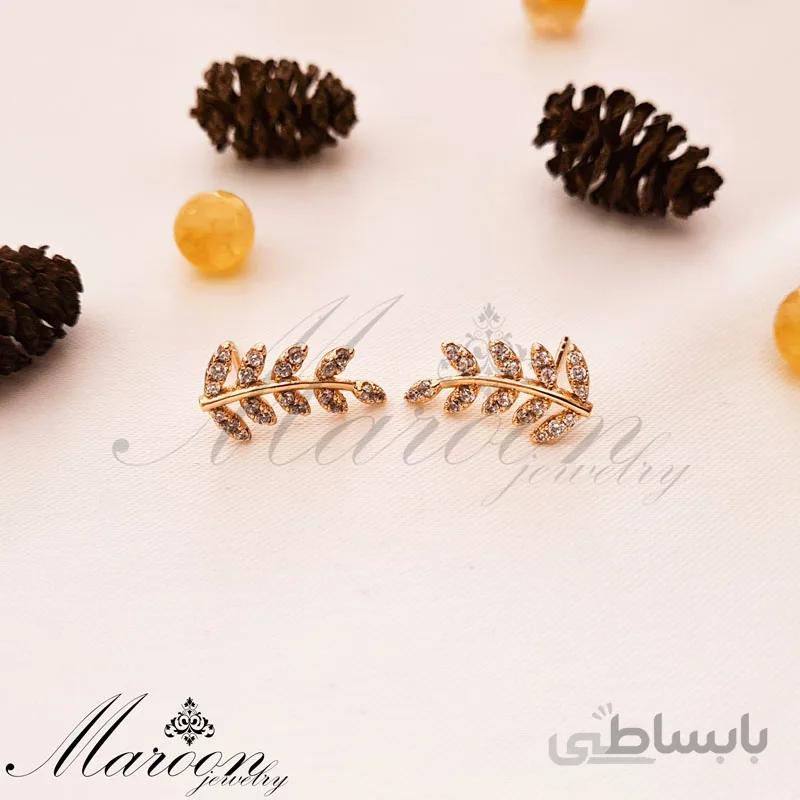 گوشواره برگ مارون CG67