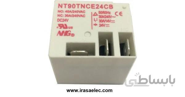 رله 24 ولت تک کنتاکت NT90TNCE24CB