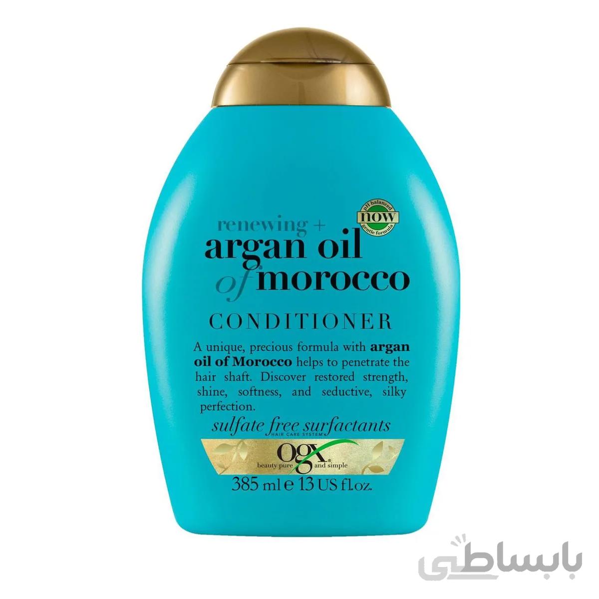 نرم کننده مو حاوی روغن آرگان او جی ایکس حجم 385 میل