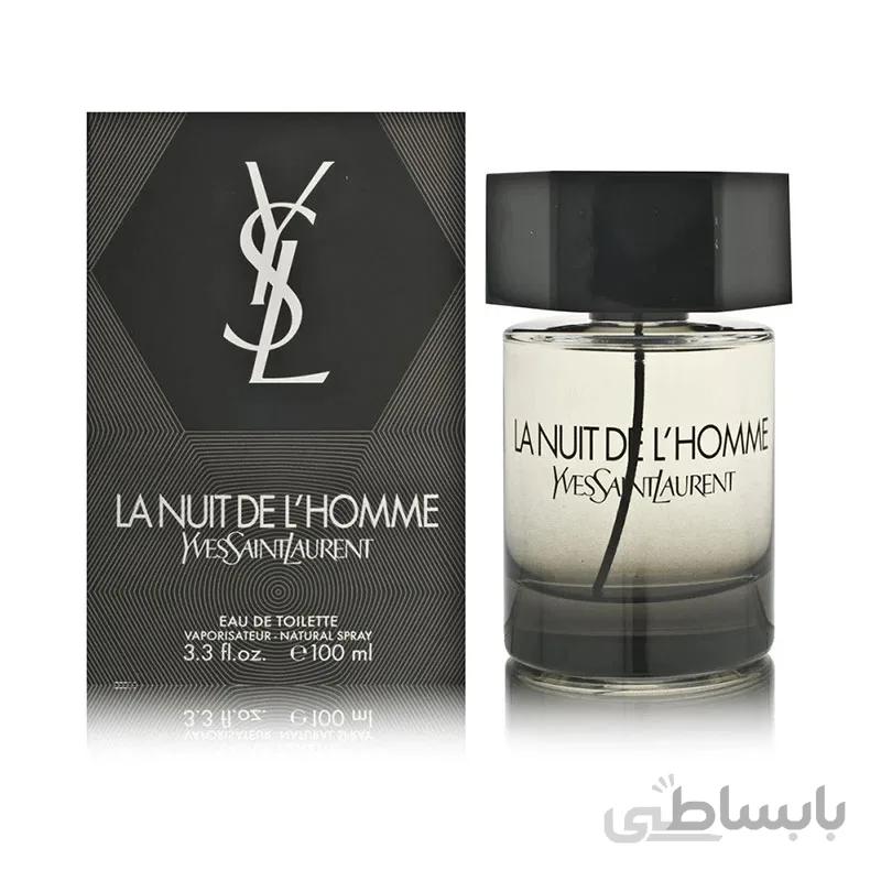 عطر ادکلن ایو سن لورن لانویت دی الهوم ادو تویلت (لا نویت لهوم مشکی)La Nuit de l'Homme EDT