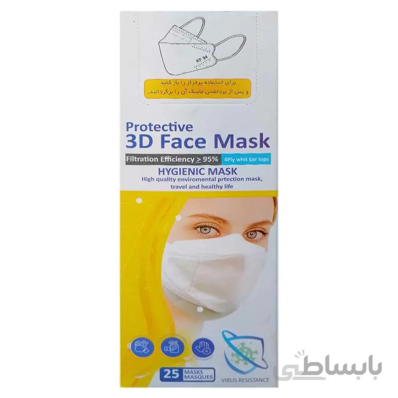 ماسک سه بعدی بسته 25 عددی