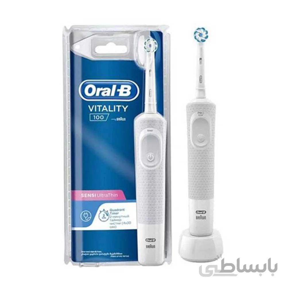 مسواک برقی Oral B مدل sensi ultra thin طلقی ا Oral B toothbrush model sensi ultra thin