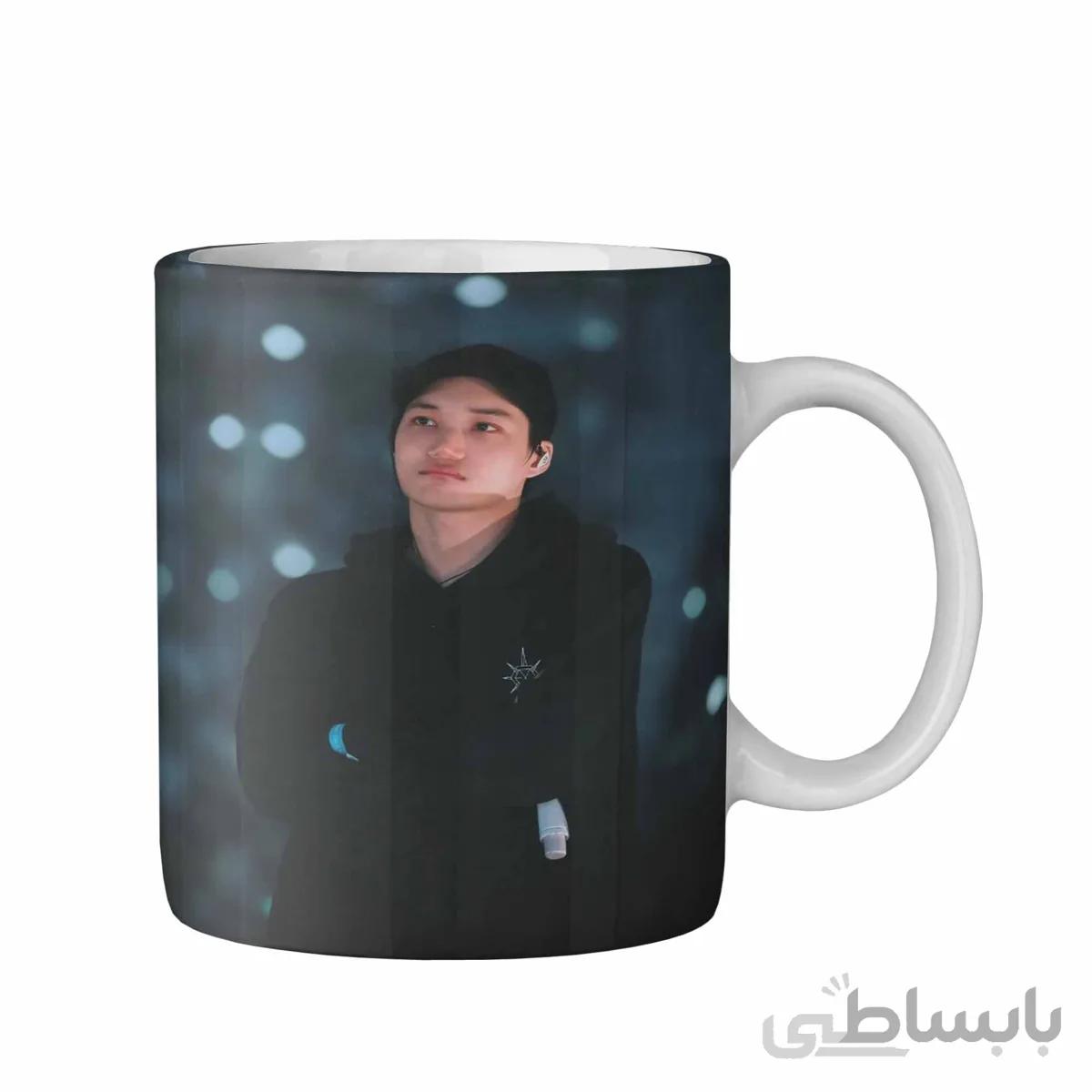 ماگ طرح گروه موسیقی اکسو EXO