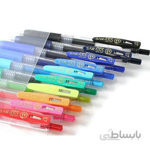 روان نویس زبرا مدل ساراسا کلیپ 0.7mm - SARASA CLIP ا Zebra sarasa clip ۰.۷mm Rollerball pen