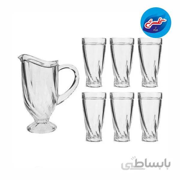 پارچ و لیوان تولیپ tulip