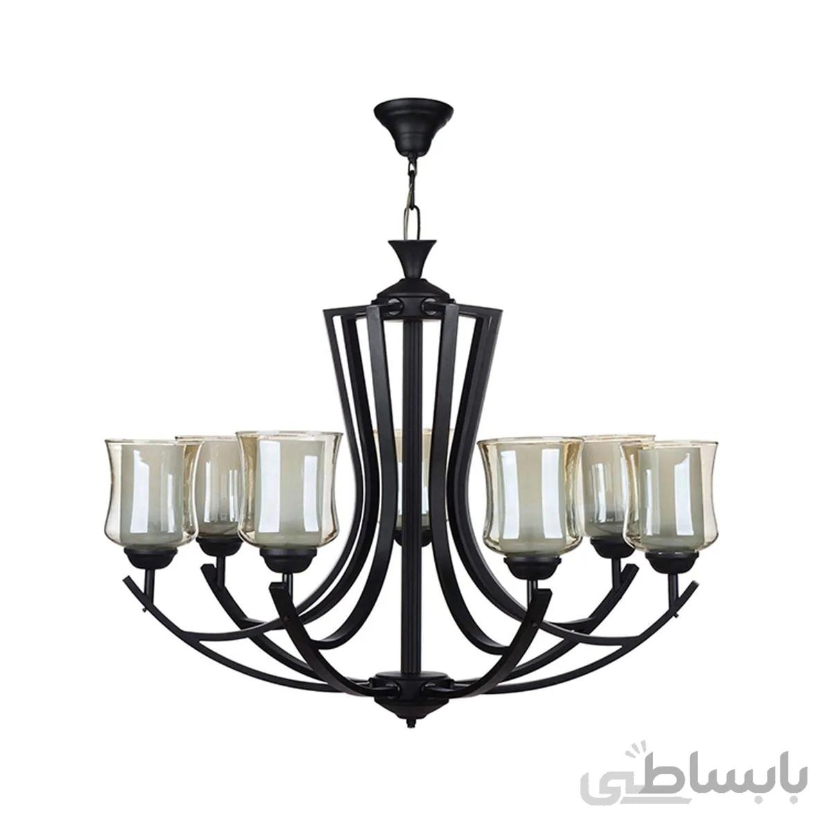 لوستر ۷ شعله چشمه نور مدل H2618/7
