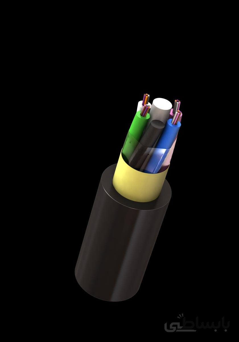 کابل نوری خشک کانالی OCUC_SM 2 6