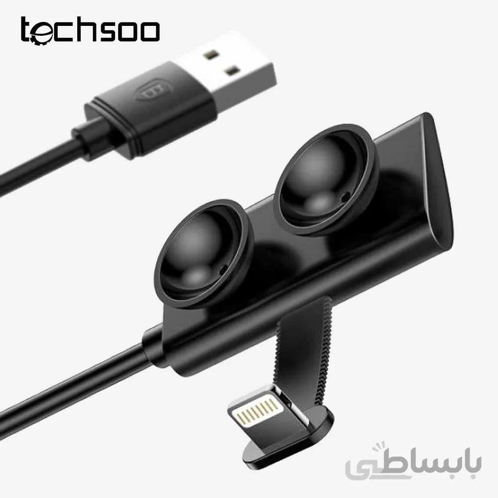کابل شارژ ۳ متری ۱٫۵ آمپر بیسوس Baseus Suction Cup Mobile Games Cable USB