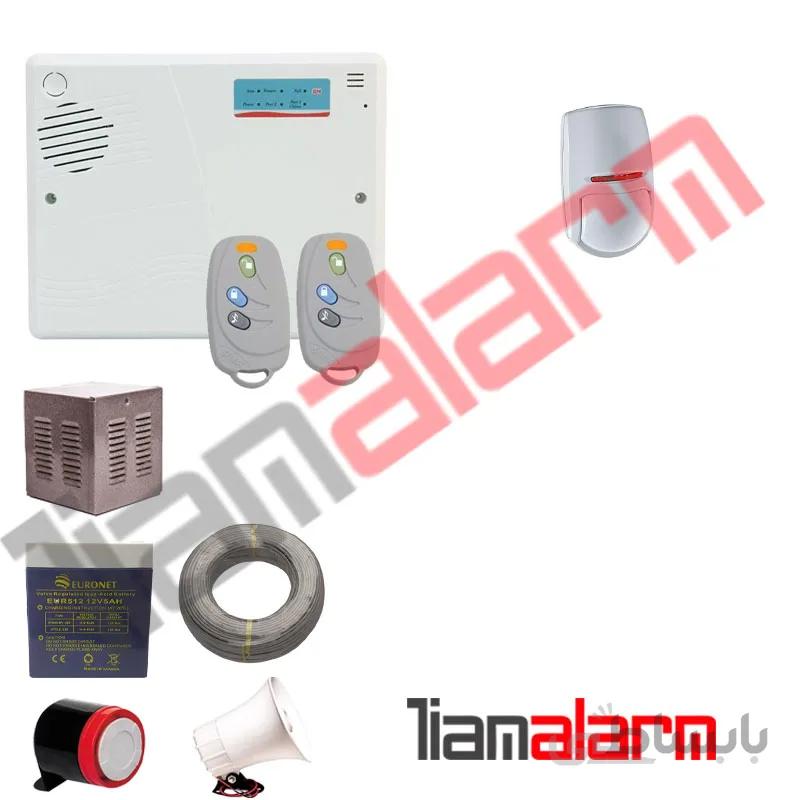 پکیج دزدگیر اماکن باسیم مدل سایلکس تلفنی SL14PY1