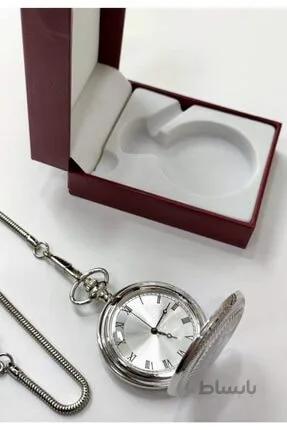 خرید پستی ساعت جیبی برند Marlas رنگ نقره ای کد ty118207273