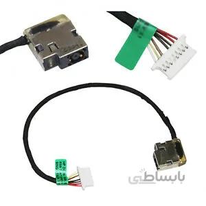سوکت شارژ لپ تاپ کد 5131 اچ پی HP AU ا DC POWER JACK HP PAVILION 15 AU 19CM