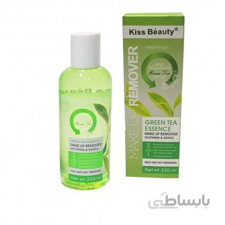 پاک کننده آرایش Kiss Beauty اسانس چای سبز