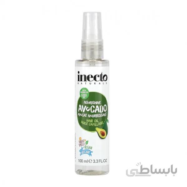 روغن مو آبرسان آووکادو اینکتو نچرال Inecto Naturals اورجینال انگلیس حجم 100 میل