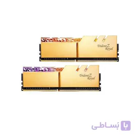 رم G.SKILL TRIDENT Z ROYAL 32GB 4000MHZ CL19 GOLD