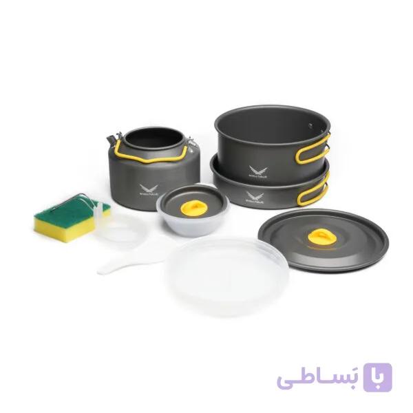 ست ظروف کوهنوردی 3 نفره اسنوهاک مدل SN-T111 plus
