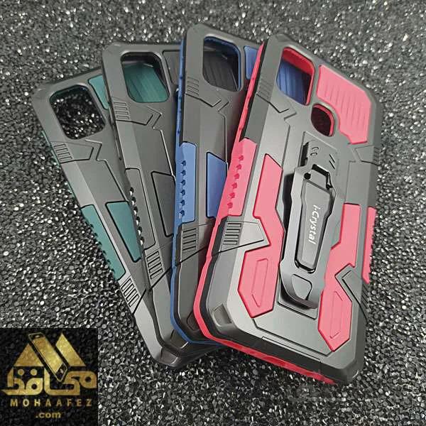 قاب ضد ضربه ی سامسونگ M31 هولدر دار کد SA377