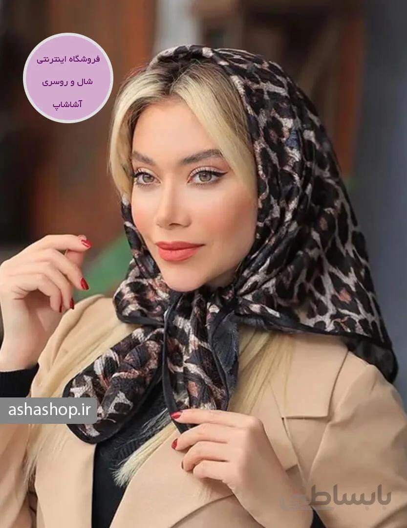 روسری طرح شقایق