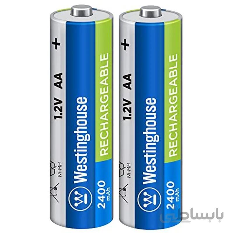 باتری قابل شارژ قلمی وستینگ هاوس مدل Ni-MH Rechargeable بستهی ۲ عددی