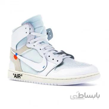 کفش نایکی مدل ایرجردن Nike Air Jordan 1 Off_White