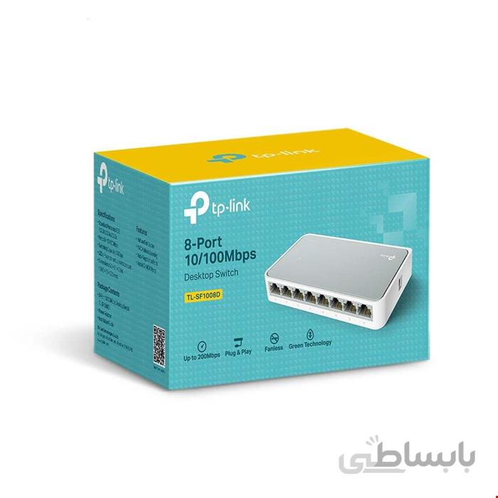 سوییچ 8 پورت تی پی-لینک مدل TL-SF1008D Ver 12.0