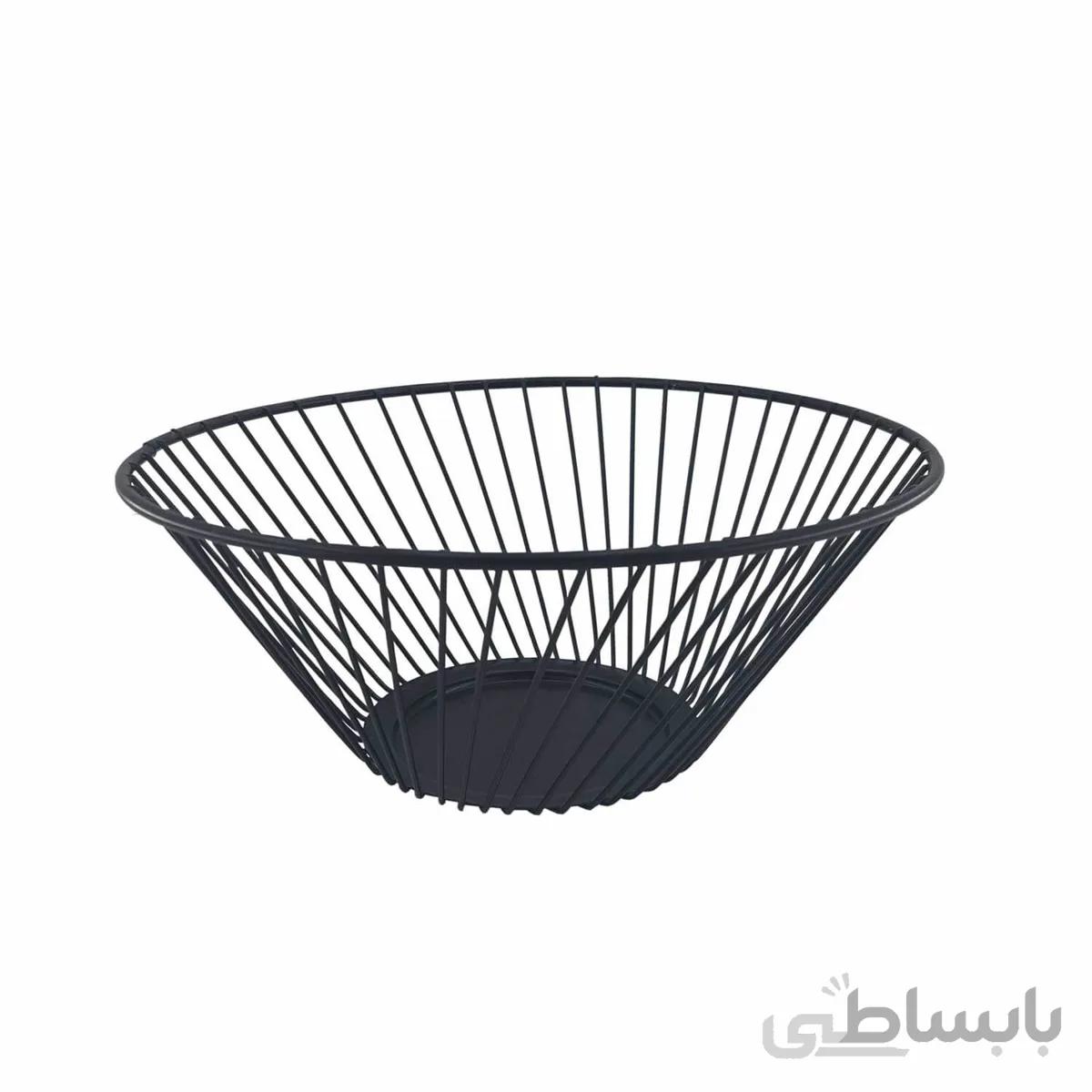 سبد میوه فلزی مدل مورب والریا
