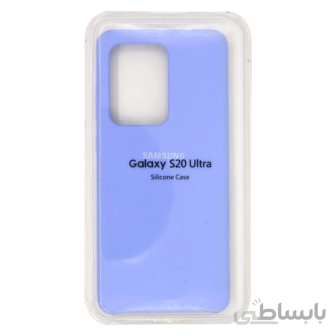 قاب گوشی سامسونگ Galaxy S20 Ultra سیلیکونی اورجینال زیر باز مدل Nobel Plus