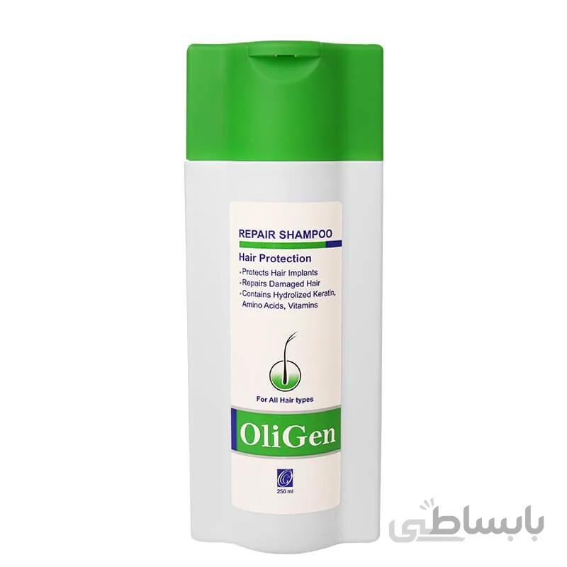 شامپو ترمیم کننده و محافظ مو الی ژن ا oligen repair shampoo