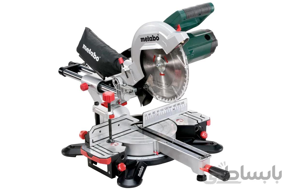 اره فارسی بر کشویی متابو مدل KGS254PLUS ا Metabo Sliding Miter Saw Model KGS254PLUS