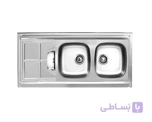 سینک استیل اخوان مدل 153