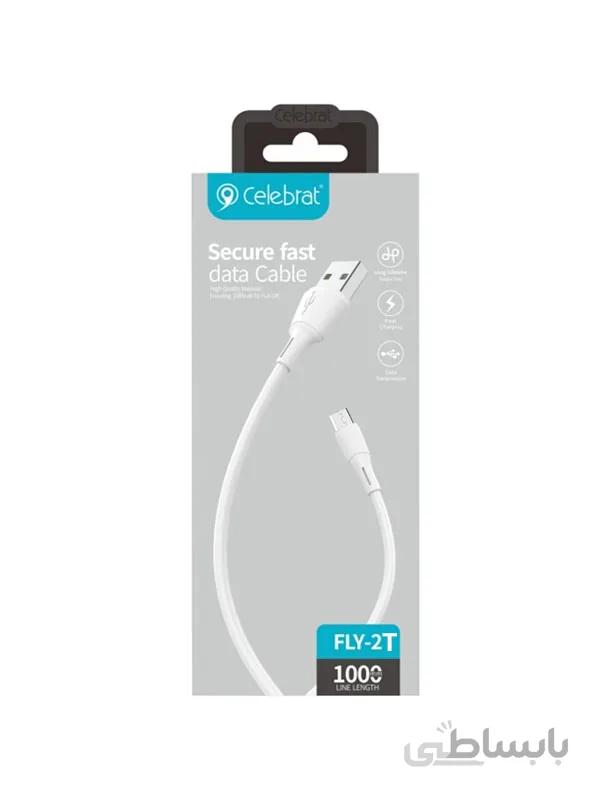 کابل شارژ تایپ سی سلبریت مدل FLY-2T