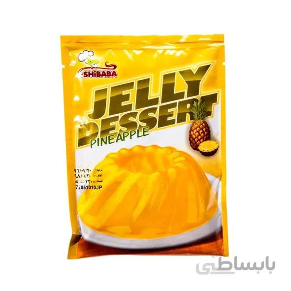 پودر ژله آناناس شیبابا ۱۰۰ گرمی ا -