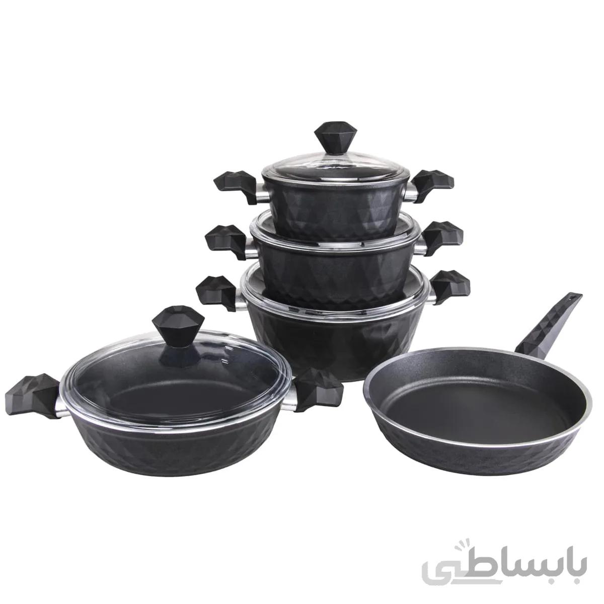 سرویس قابلمه 9 پارچه فالز کد 3644