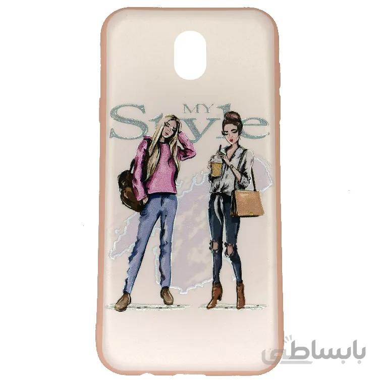 کاور گوشی سامسونگ J7 pro طرح استایل گرلز برند Vip Design