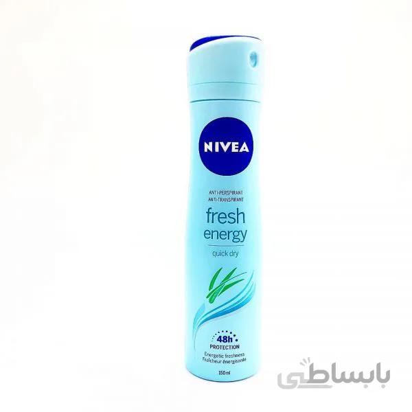 اسپری خوشبوکننده بدن نیوا فرش انرژی Nivea Fresh Energy