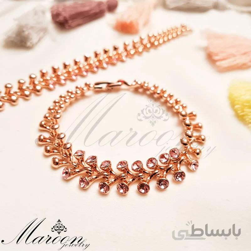 دستبند شاخه ای مارون CD02