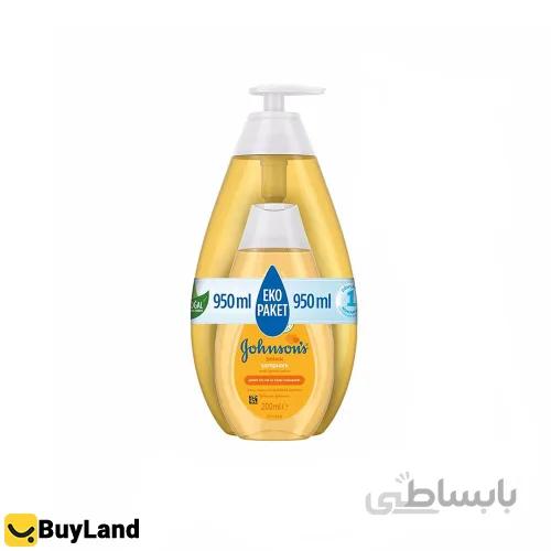 پک اقتصادی شامپو کودک جانسون 750+250 میل